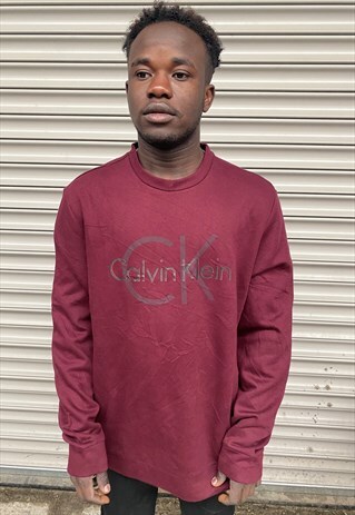 VINTAGE CALVIN KLEIN ROUNDNACK SWAETSHIRT FOR MAN