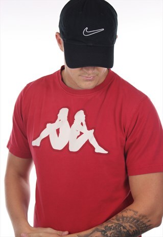 VINTAGE KAPPA BIG LOGO T SHIRT TEE