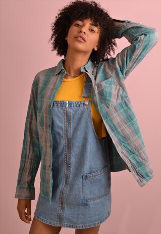 CHECK FLANNEL SHIRT GRS562