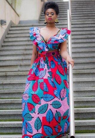 MOUNGO AFRICAN PRINT MAXI SET