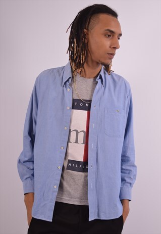 VINTAGE LACOSTE SHIRT BLUE
