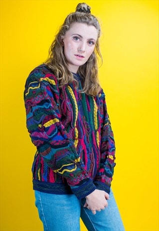 VINTAGE COOGI KNITTED JUMPER