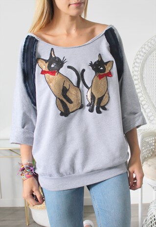 SWEATSHIRT SIAMESE