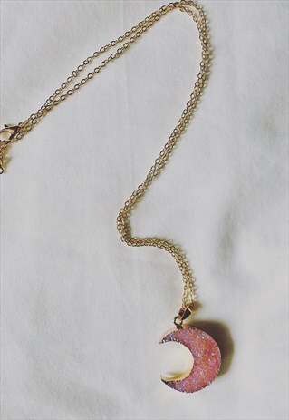 PINK MOON NECKLACE