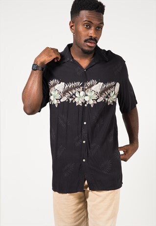 VINTAGE 80S HAWAIIAN SHIRT / S1697