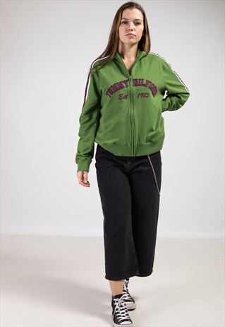 VINTAGE TOMMY HILFIGER ZIP-UP SWEATSHIRT
