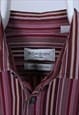 YSL YVES SAINT LAURENT SHIRT BOTTONS UPS STRIPED M