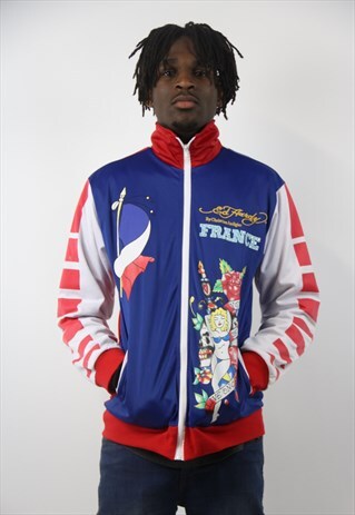 VINTAGE ED HARDY 90S JACKET