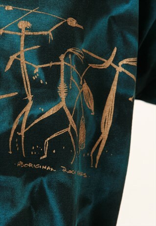90S VINTAGE OLDSCHOOL ROCK IMAGES COTTON T-SHIRT 15205