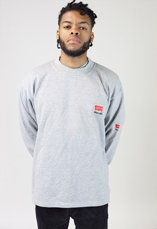 VINTAGE 90S LEVI'S GREY SWEATSHIRT