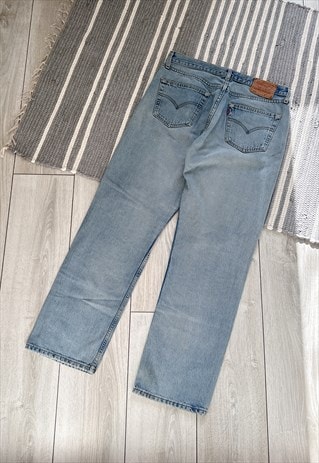 Vintage Levis 501 Blue Denim Jeans 34x30