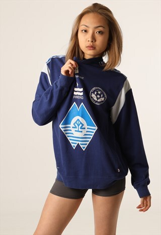 VINTAGE UMBRO EMBROIDERED LOGO FOOTBALL SWEATSHIRT