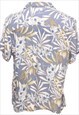 VINTAGE FOLIAGE HAWAIIAN SHIRT - M