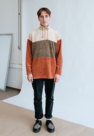 VINTAGE 80S VELVET JUMPER