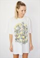 Y2K  GRAPHIC CARNIVAL VINTAGE T-SHIRT TOP MADE IN USA