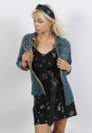 VINTAGE DKNY DENIM JACKET BLUE