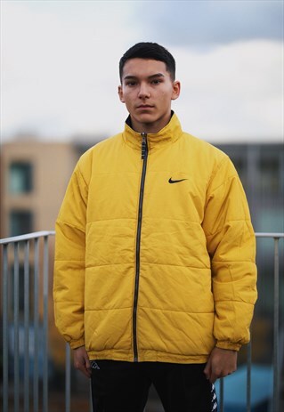 VINTAGE NIKE PUFFER PADDED REVERSIBLE COAT