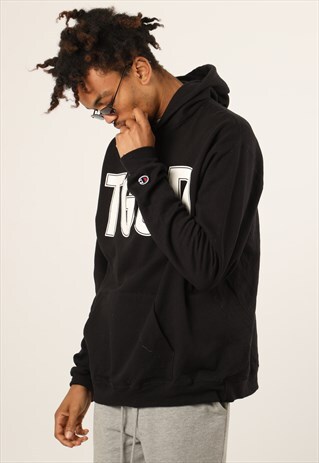 VINTAGE CHAMPION PRINT HOODIE