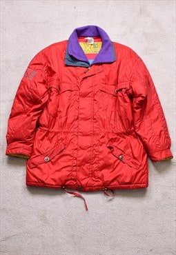 Vintage 90s Skila Red Ski Winter Jacket