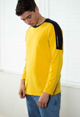 VINTAGE POLO RALPH LAUREN T-SHIRT LOGO 90S M 8.5