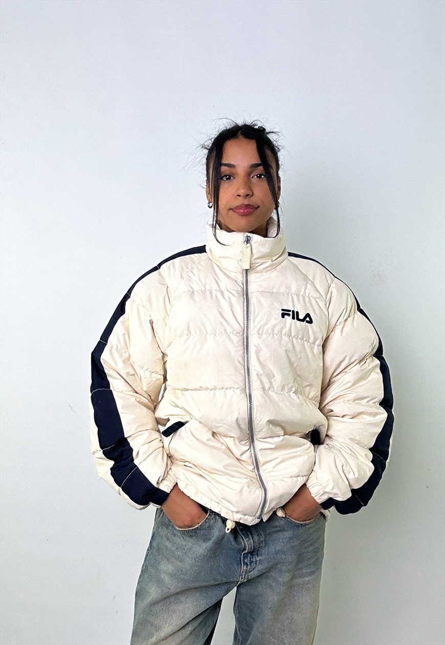 Fila puffer clearance jacket