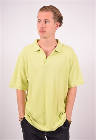 VINTAGE FILA POLO SHIRT YELLOW