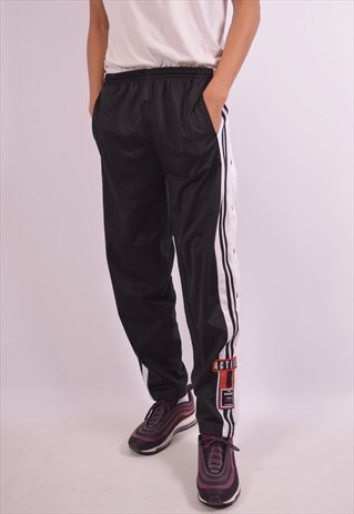 VINTAGE TRACKSUIT TROUSERS BLACK