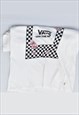 VINTAGE 90'S VANS T-SHIRT TOP WHITE