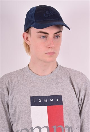 NIKE MENS VINTAGE CAP ONE SIZE BLUE 90S