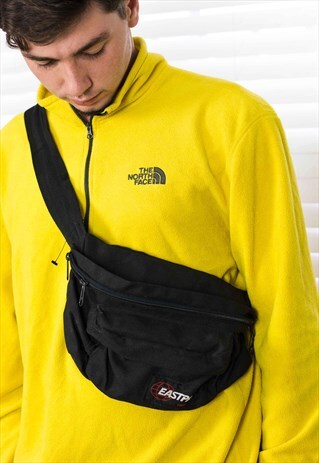 VINTAGE CROSS BODY BUM BAG LOGO 90S X 6.9
