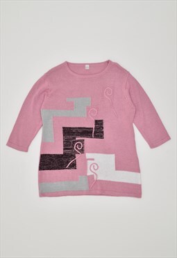 Vintage 90's Jumper Sweater Pink