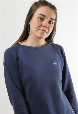 VINTAGE ADIDAS SPELL OUT LOGO SWEATSHIRT