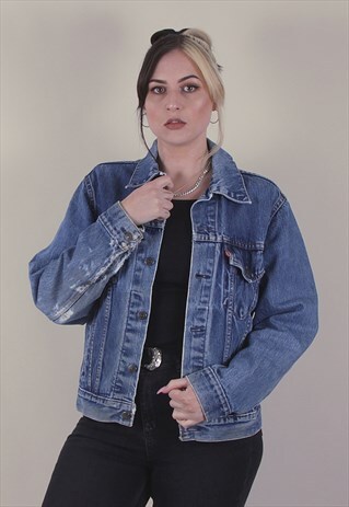 grunge denim jacket