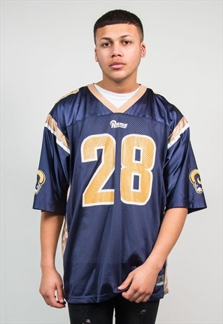 NIKE NFL JERSEY AMERICAN FOOTBALL SHIRT LA RAMS