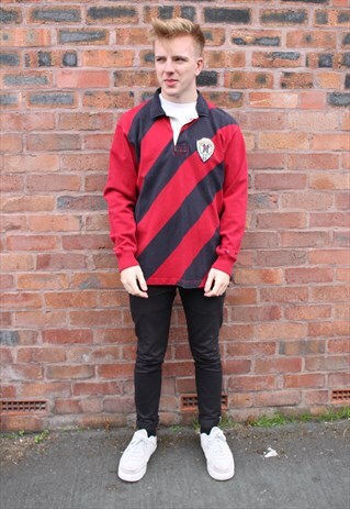 TOMMY HILFIGER STRIPED RUGBY