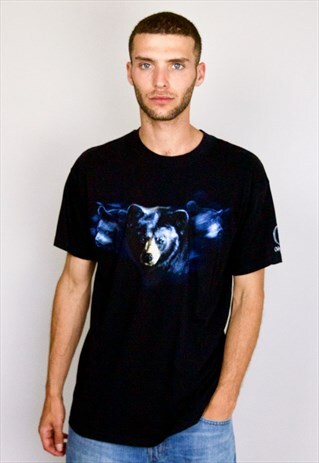 VINTAGE 90S GRAPHIC ANIMAL PRINT T-SHIRT