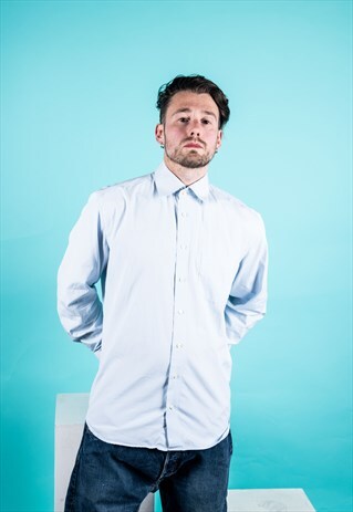 VINTAGE TOMMY HILFIGER SHIRT IN BLUE