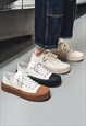 CHUNKY SOLE CANVAS SHOES RETRO SPORT SNEAKERS SKATE TRAINERS