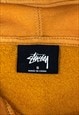 STUSSY ORANGE HOODIE S