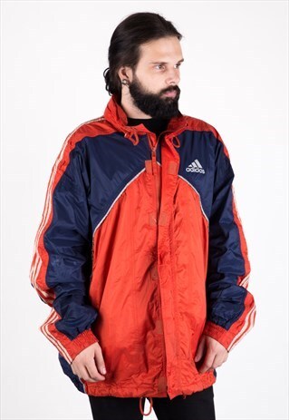 VINTAGE 90S ADIDAS WINDBREAKER WATERPROOF JACKET