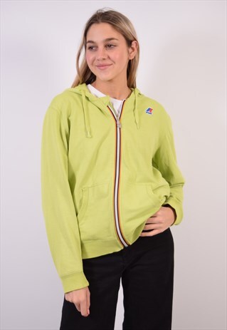 VINTAGE K-WAY HOODIE SWEATER GREEN