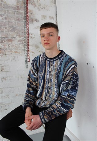 VINTAGE COOGI KNIT JUMPER