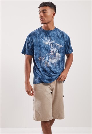 VINTAGE WOLF GRAPHIC T-SHIRT