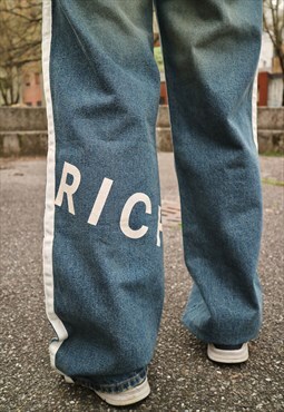 y2k Vintage rare iconic Richmond big logo jeans