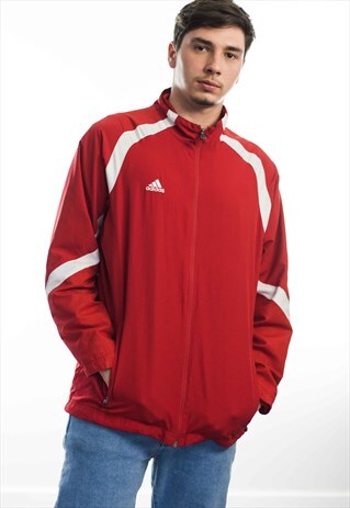 VINTAGE ADIDAS LOGO JACKET 90S M 15.8