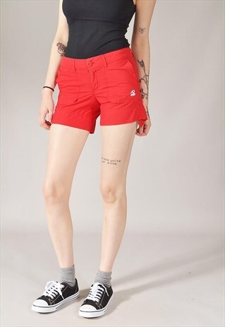 VINTAGE NIKE AD SHORTS RED