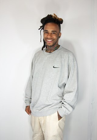 NIKE GREY VINTAGE SWEATER