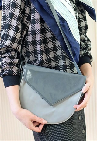 GREY TWO TONE BAG