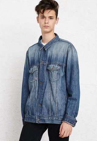 VINTAGE BLUE TOMMY HILFIGER DENIM JACKET