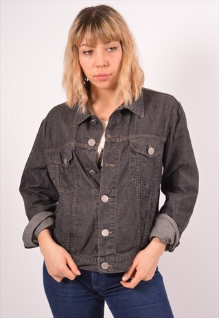VINTAGE ARMANI DENIM JACKET GREY